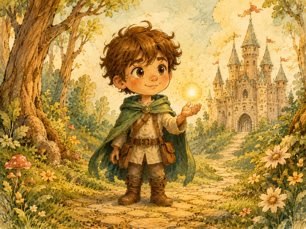 Пример стиля «Книжная сказка»